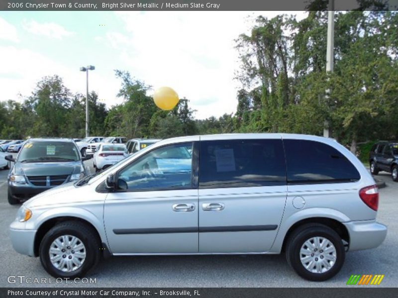Bright Silver Metallic / Medium Slate Gray 2006 Chrysler Town & Country