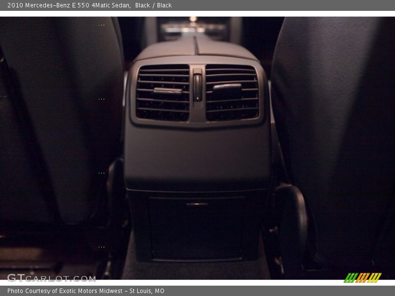 Black / Black 2010 Mercedes-Benz E 550 4Matic Sedan