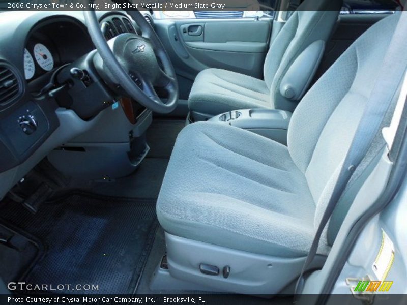 Bright Silver Metallic / Medium Slate Gray 2006 Chrysler Town & Country
