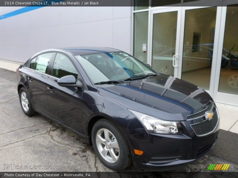 Blue Ray Metallic / Jet Black 2014 Chevrolet Cruze LT