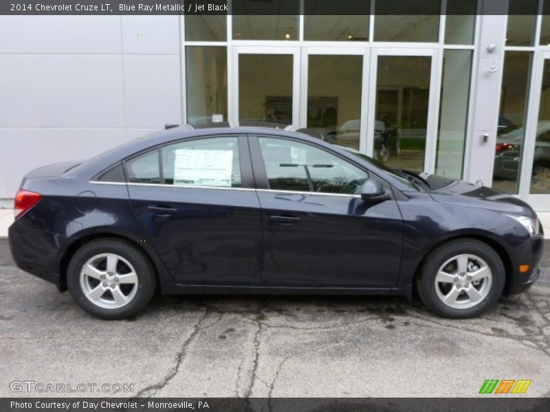 Blue Ray Metallic / Jet Black 2014 Chevrolet Cruze LT