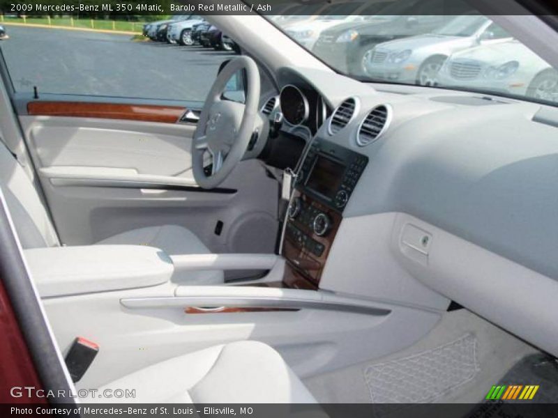 Barolo Red Metallic / Ash 2009 Mercedes-Benz ML 350 4Matic