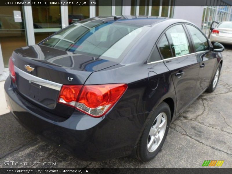 Blue Ray Metallic / Jet Black 2014 Chevrolet Cruze LT