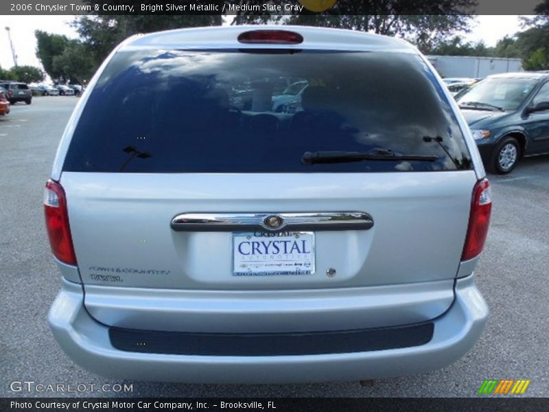 Bright Silver Metallic / Medium Slate Gray 2006 Chrysler Town & Country