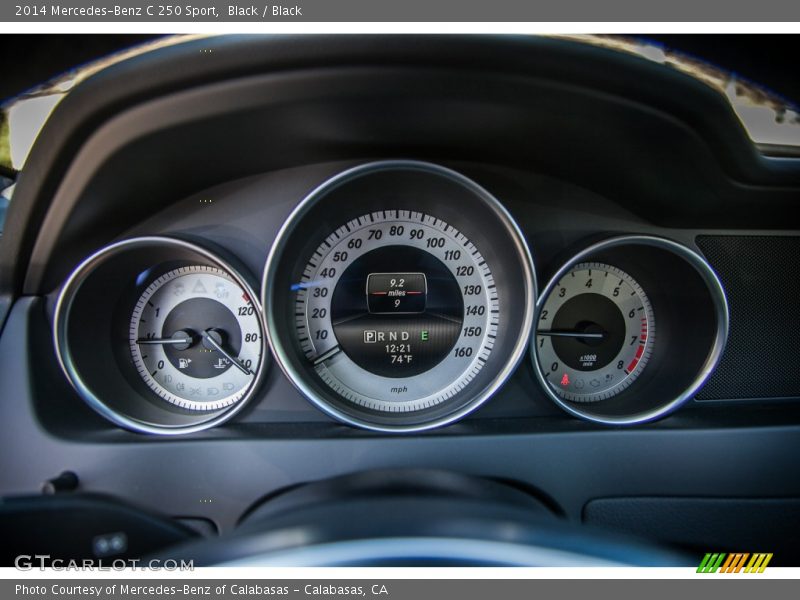Black / Black 2014 Mercedes-Benz C 250 Sport