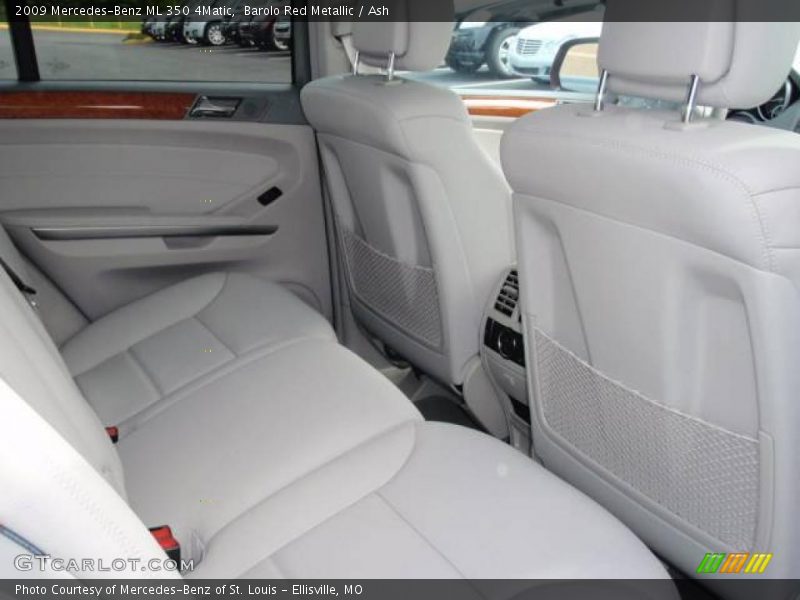 Barolo Red Metallic / Ash 2009 Mercedes-Benz ML 350 4Matic