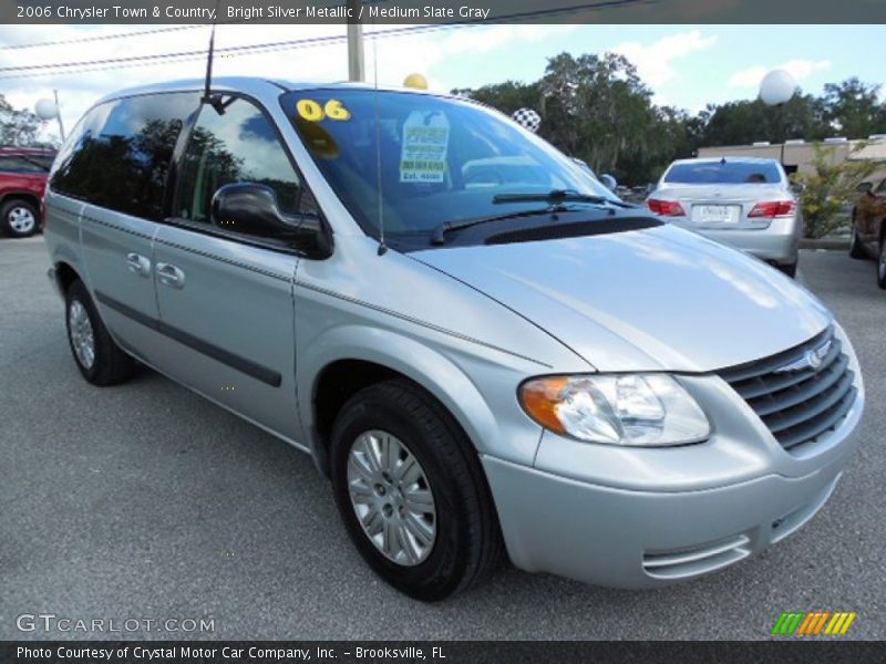 Bright Silver Metallic / Medium Slate Gray 2006 Chrysler Town & Country