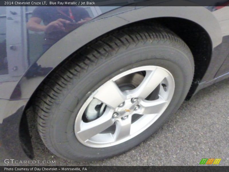 Blue Ray Metallic / Jet Black 2014 Chevrolet Cruze LT