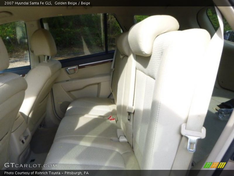 Golden Beige / Beige 2007 Hyundai Santa Fe GLS