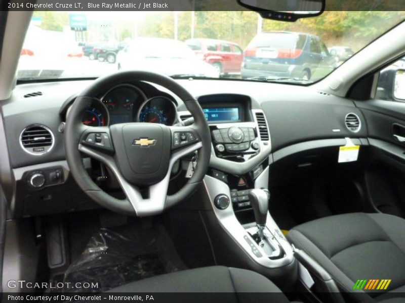 Blue Ray Metallic / Jet Black 2014 Chevrolet Cruze LT
