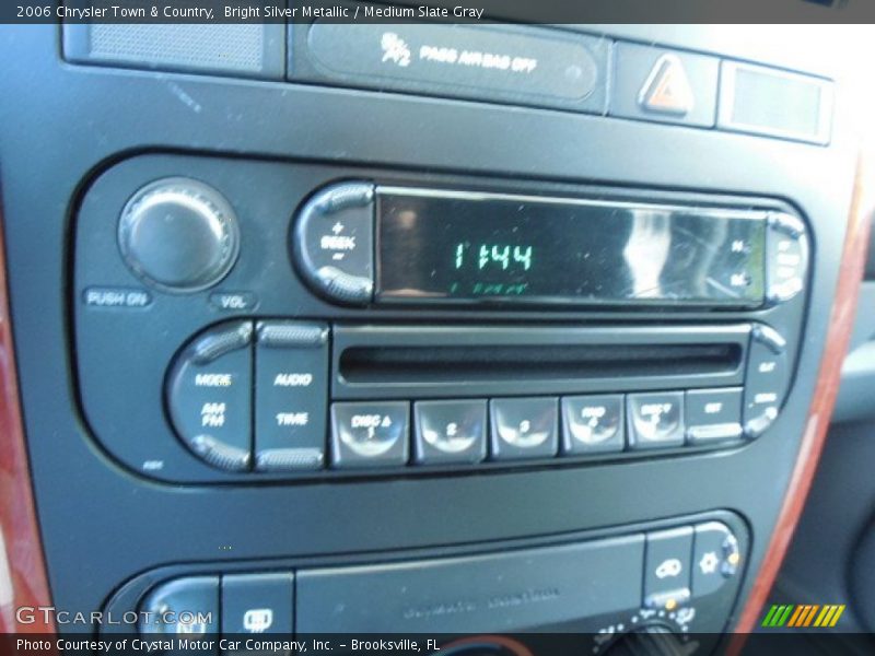 Bright Silver Metallic / Medium Slate Gray 2006 Chrysler Town & Country