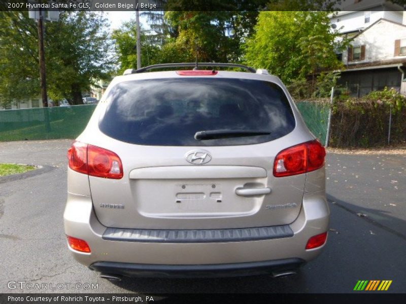 Golden Beige / Beige 2007 Hyundai Santa Fe GLS