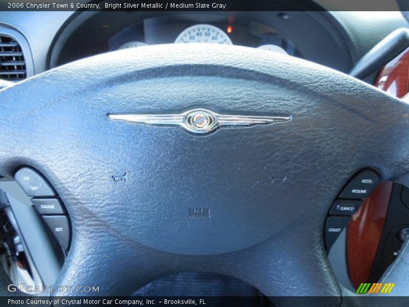 Bright Silver Metallic / Medium Slate Gray 2006 Chrysler Town & Country