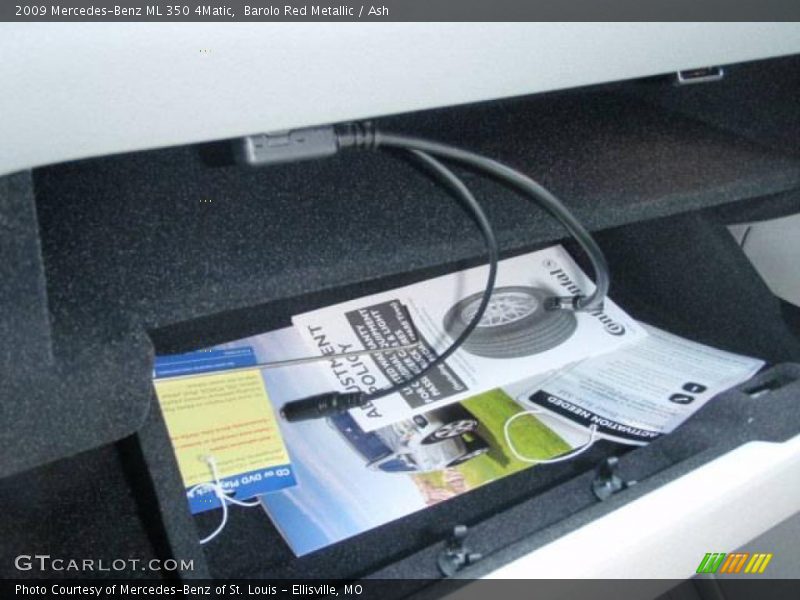 Barolo Red Metallic / Ash 2009 Mercedes-Benz ML 350 4Matic