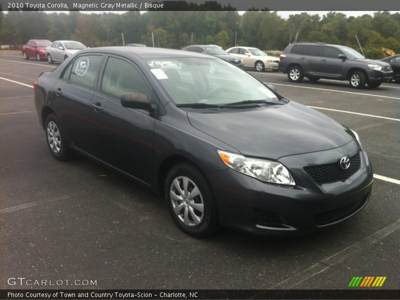 Magnetic Gray Metallic / Bisque 2010 Toyota Corolla