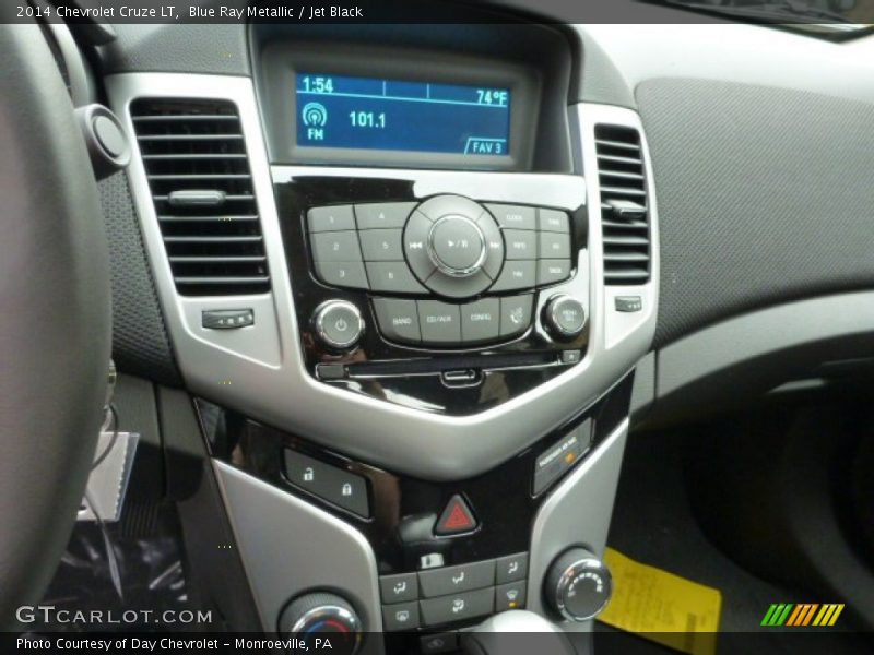 Blue Ray Metallic / Jet Black 2014 Chevrolet Cruze LT