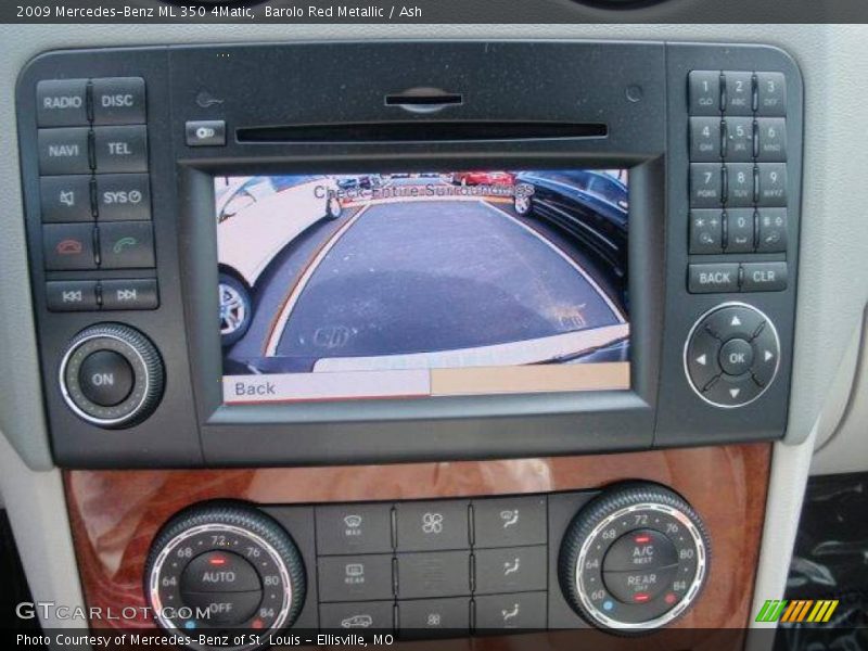 Barolo Red Metallic / Ash 2009 Mercedes-Benz ML 350 4Matic