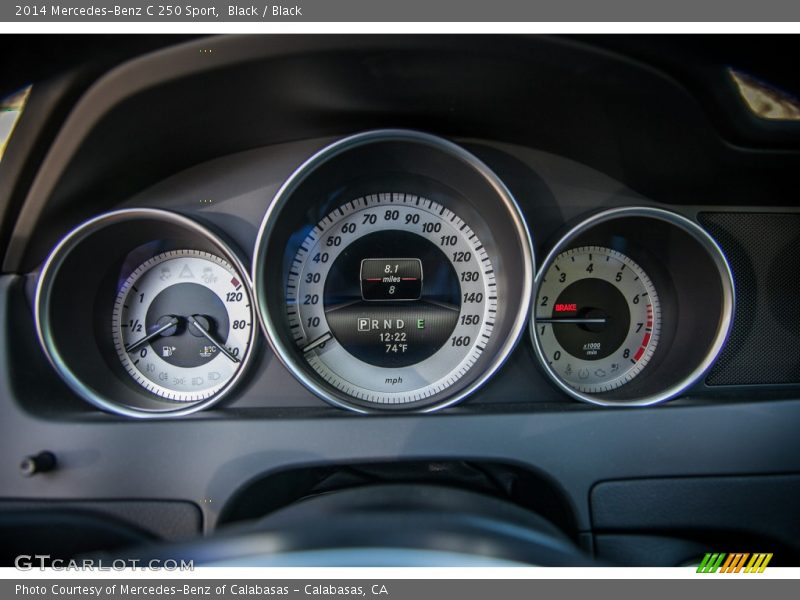 Black / Black 2014 Mercedes-Benz C 250 Sport