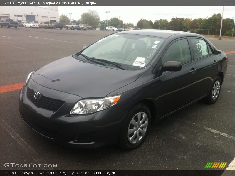 Magnetic Gray Metallic / Bisque 2010 Toyota Corolla