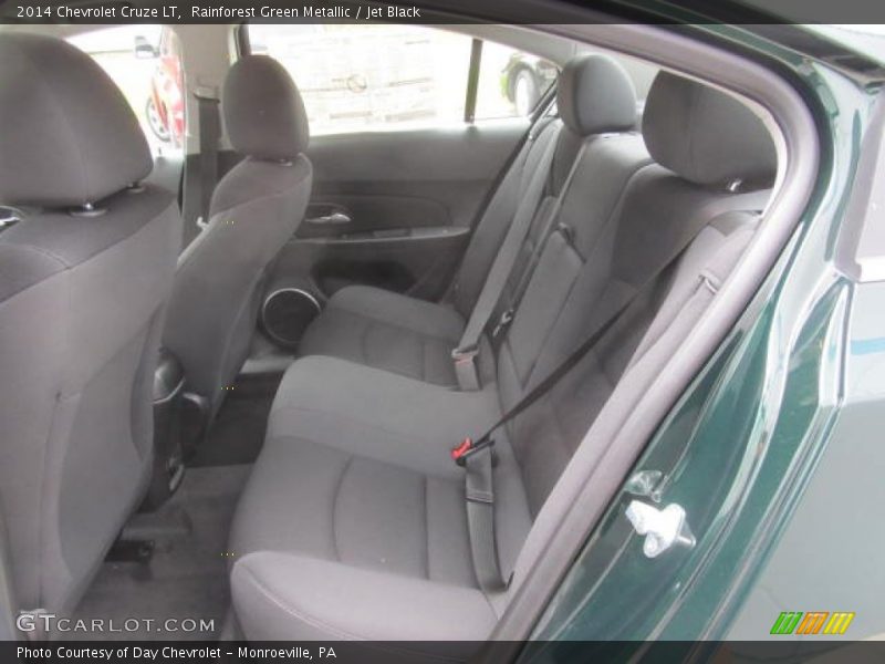 Rainforest Green Metallic / Jet Black 2014 Chevrolet Cruze LT