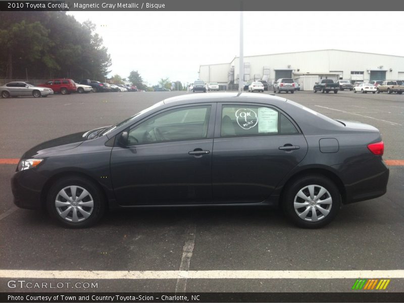 Magnetic Gray Metallic / Bisque 2010 Toyota Corolla