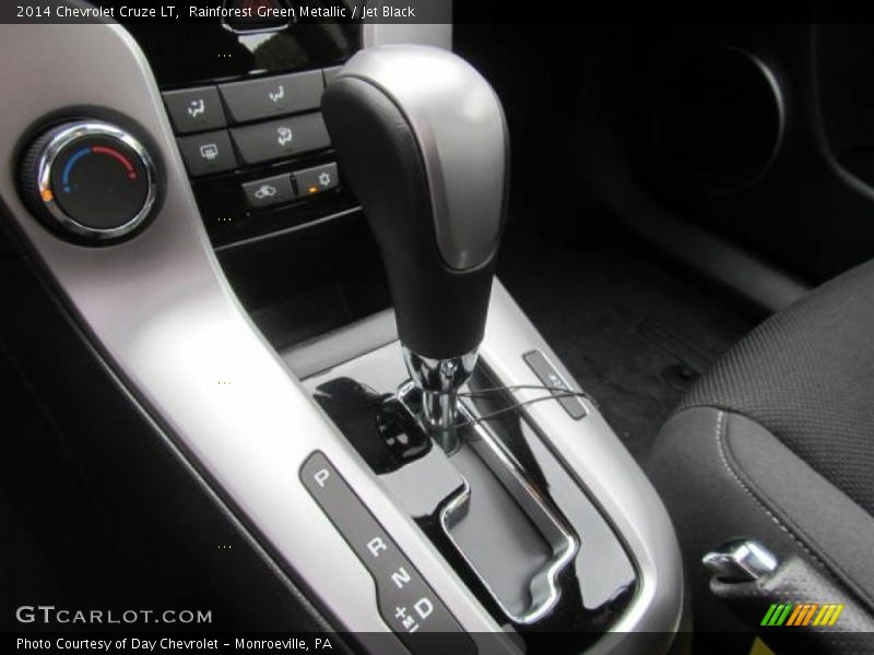 Rainforest Green Metallic / Jet Black 2014 Chevrolet Cruze LT
