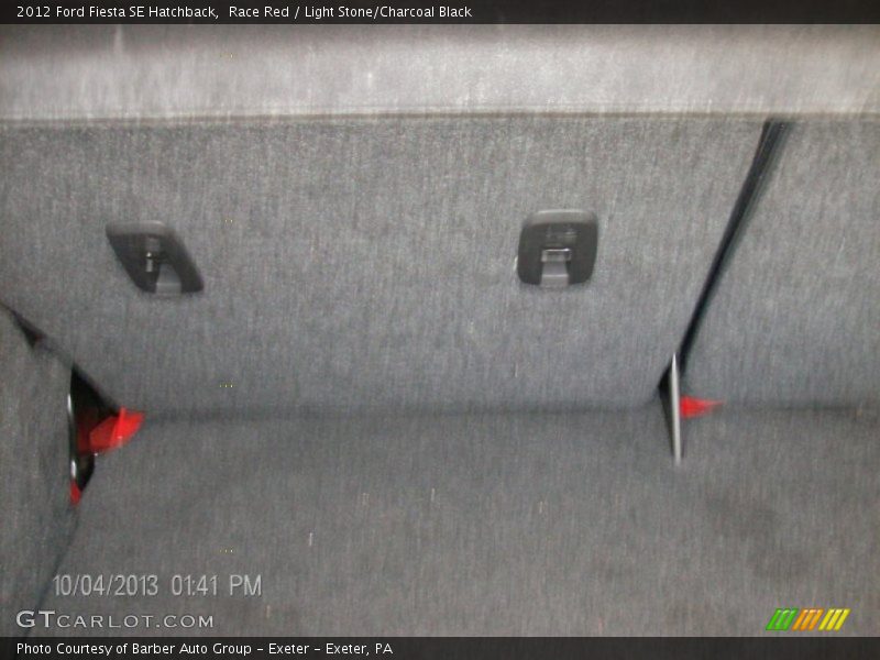 Race Red / Light Stone/Charcoal Black 2012 Ford Fiesta SE Hatchback