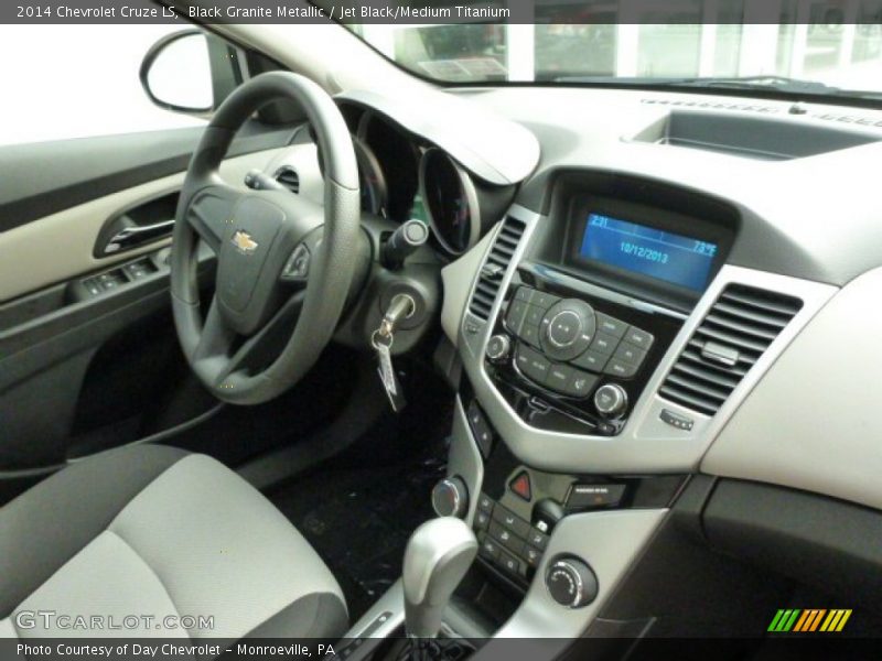 Black Granite Metallic / Jet Black/Medium Titanium 2014 Chevrolet Cruze LS