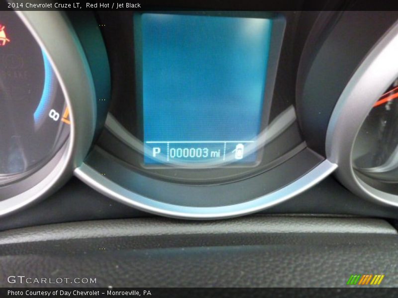 Red Hot / Jet Black 2014 Chevrolet Cruze LT