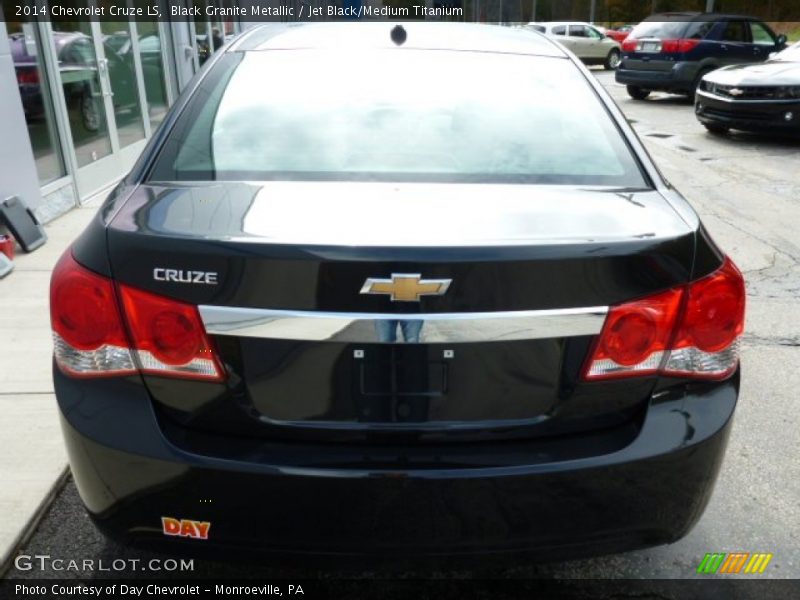 Black Granite Metallic / Jet Black/Medium Titanium 2014 Chevrolet Cruze LS