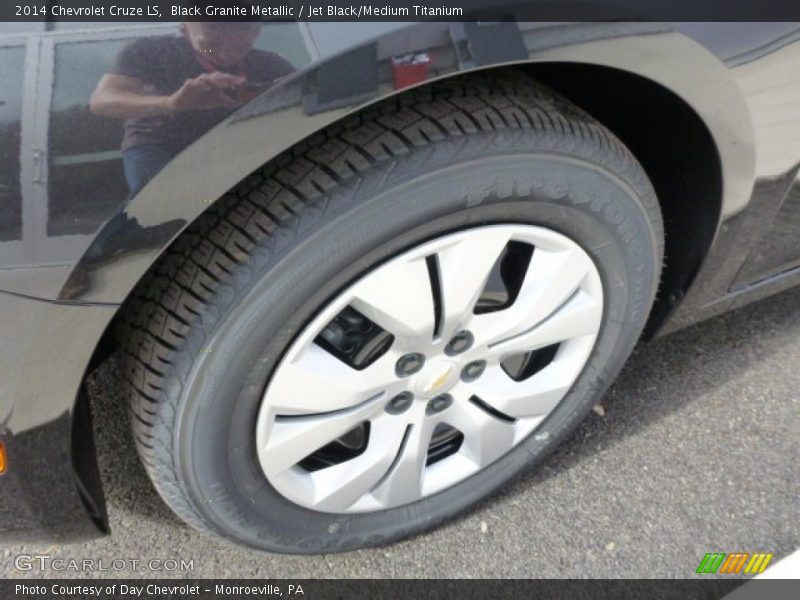 Black Granite Metallic / Jet Black/Medium Titanium 2014 Chevrolet Cruze LS