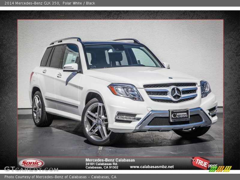 Polar White / Black 2014 Mercedes-Benz GLK 350