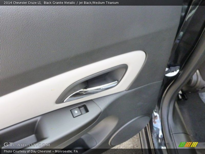 Black Granite Metallic / Jet Black/Medium Titanium 2014 Chevrolet Cruze LS