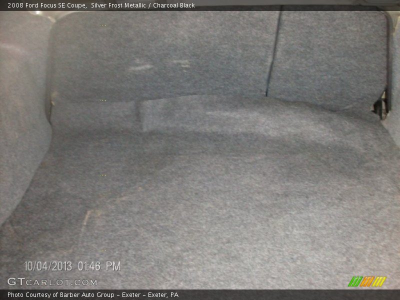 Silver Frost Metallic / Charcoal Black 2008 Ford Focus SE Coupe