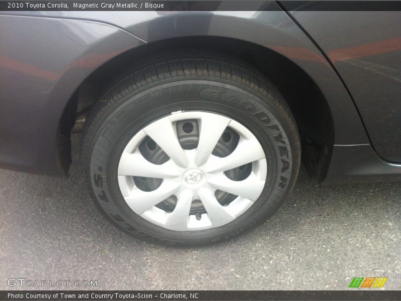 Magnetic Gray Metallic / Bisque 2010 Toyota Corolla