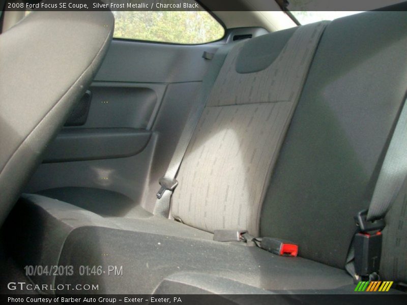 Silver Frost Metallic / Charcoal Black 2008 Ford Focus SE Coupe