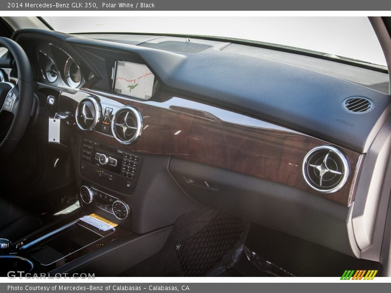 Polar White / Black 2014 Mercedes-Benz GLK 350