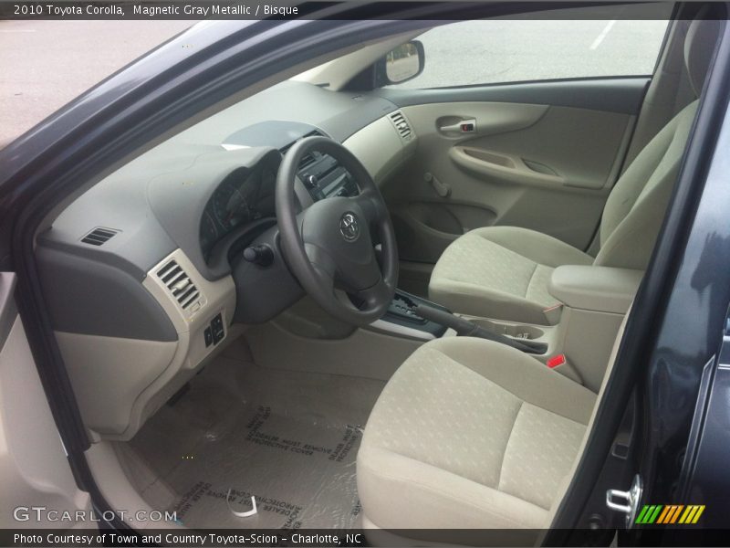 Magnetic Gray Metallic / Bisque 2010 Toyota Corolla