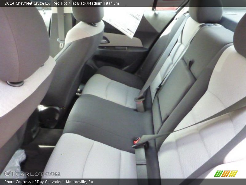 Red Hot / Jet Black/Medium Titanium 2014 Chevrolet Cruze LS