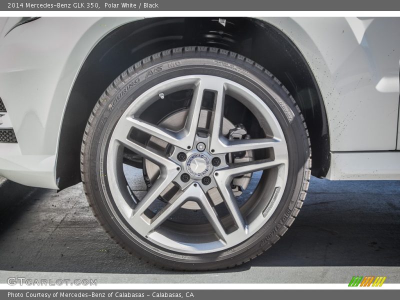 Polar White / Black 2014 Mercedes-Benz GLK 350