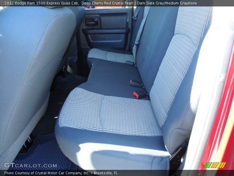 Deep Cherry Red Crystal Pearl / Dark Slate Gray/Medium Graystone 2012 Dodge Ram 1500 Express Quad Cab