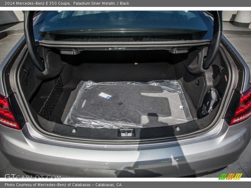 Paladium Silver Metallic / Black 2014 Mercedes-Benz E 350 Coupe