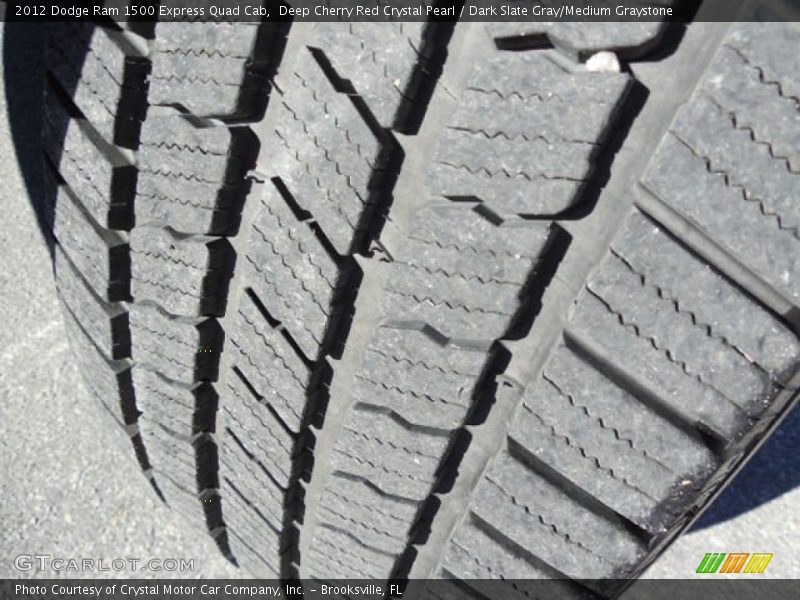 Deep Cherry Red Crystal Pearl / Dark Slate Gray/Medium Graystone 2012 Dodge Ram 1500 Express Quad Cab