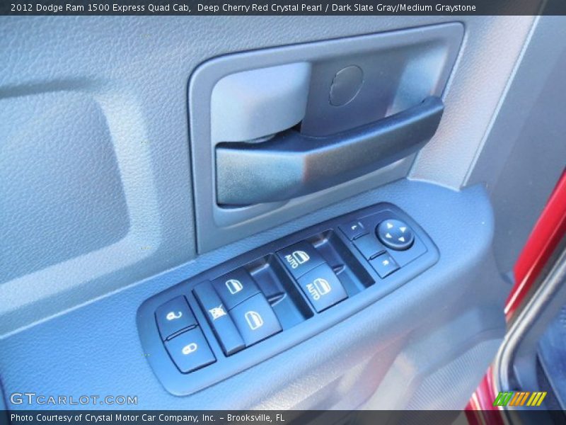 Deep Cherry Red Crystal Pearl / Dark Slate Gray/Medium Graystone 2012 Dodge Ram 1500 Express Quad Cab