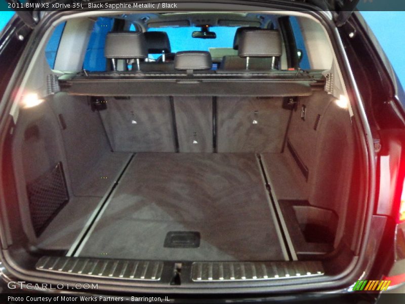Black Sapphire Metallic / Black 2011 BMW X3 xDrive 35i