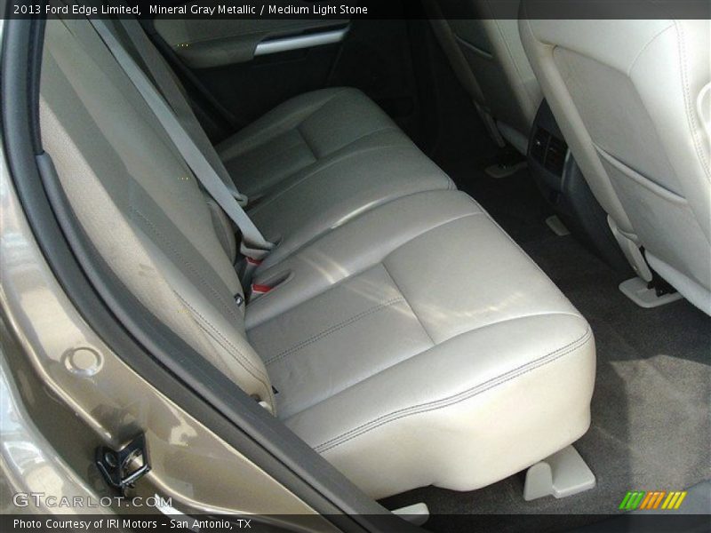 Mineral Gray Metallic / Medium Light Stone 2013 Ford Edge Limited