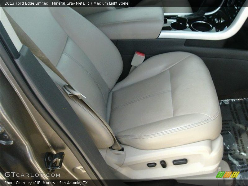 Mineral Gray Metallic / Medium Light Stone 2013 Ford Edge Limited