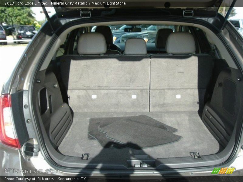 Mineral Gray Metallic / Medium Light Stone 2013 Ford Edge Limited