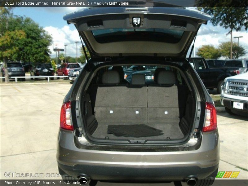 Mineral Gray Metallic / Medium Light Stone 2013 Ford Edge Limited