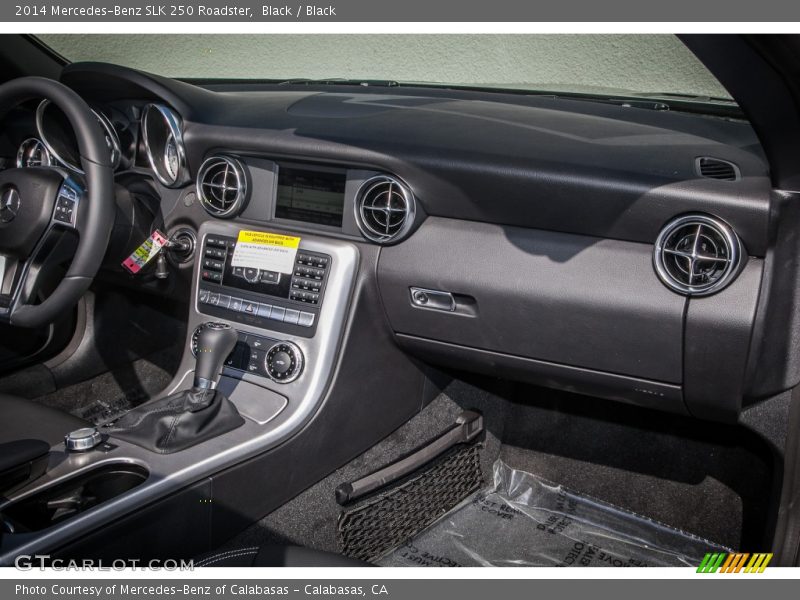 Black / Black 2014 Mercedes-Benz SLK 250 Roadster